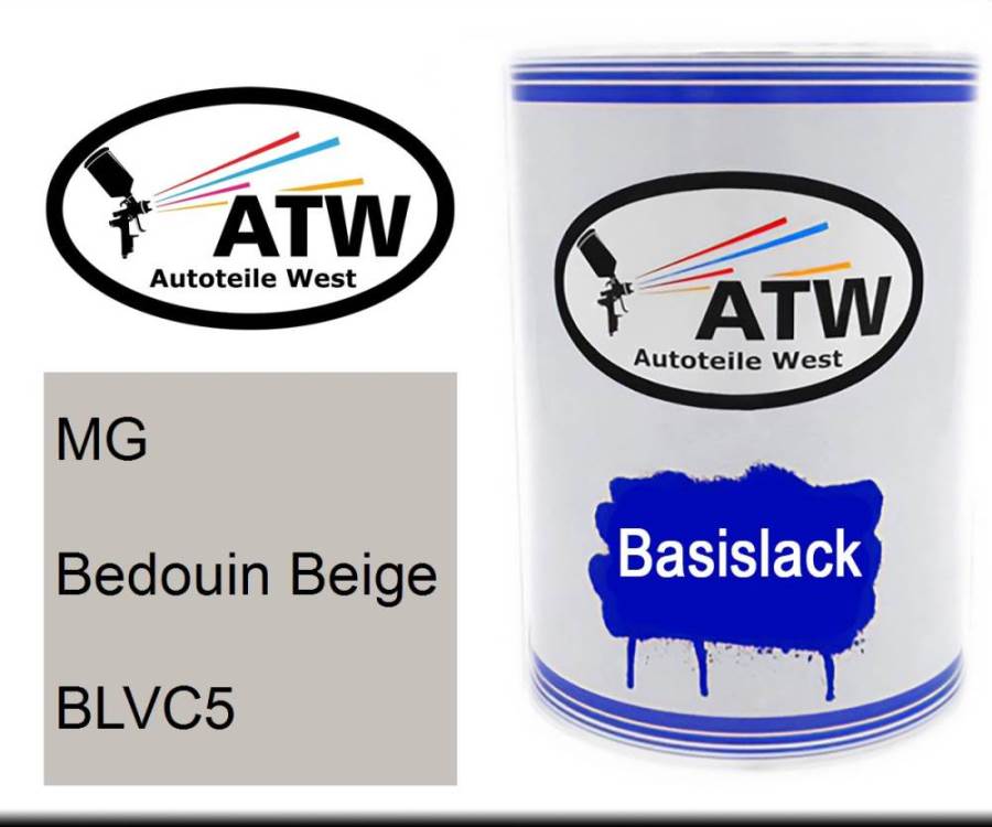 MG, Bedouin Beige, BLVC5: 500ml Lackdose, von ATW Autoteile West.